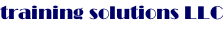 training solutions LLC